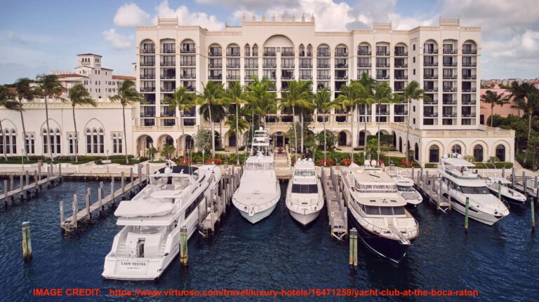 The Boca Raton Resort and Club,Retail Area and Yacht Club, Boca Raton, FL